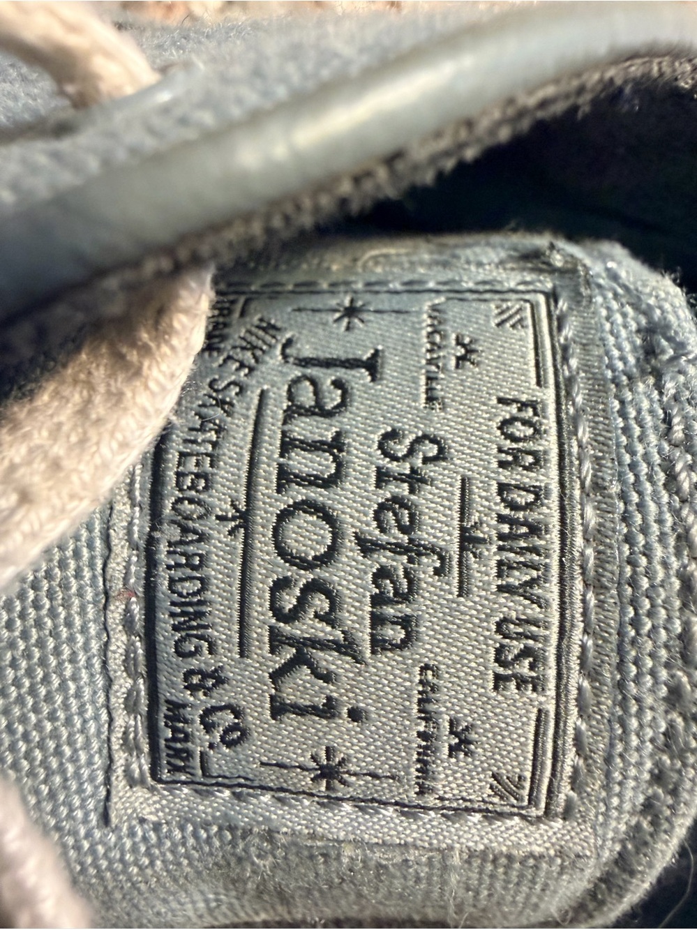 Nike Skate Sneakers Grey Stefan Janoski